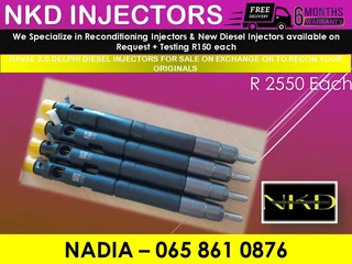 Haval 2.0 Delphi Diesel Injectors For Sale On Exchange Or To Recon With Warranty