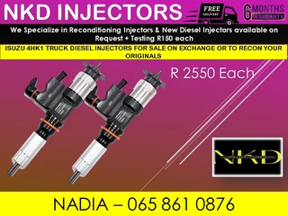 Isuzu 4hk1 Diesel Injectors For Sale On Exchange With 6 Months Warranty