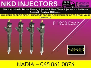 Mahindra Scorpio Diesel Injectors For Sale On Exchange Or To Recon