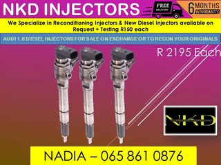 Audi 1.6 Diesel Injectors For Sale Or To Recon