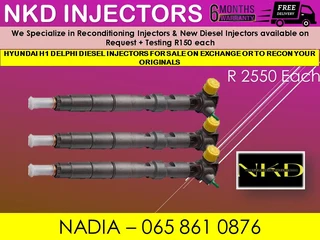 Hyundai H1 Diesel Injectors For Sale On Exchange Or To Recon