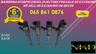 Mahindra Scorpio Diesel Injectors For Sale On Exchange With 6 Months Warranty