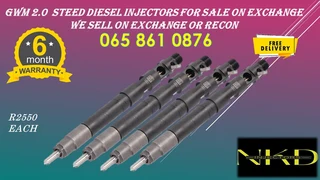 Gwm 2.0 Steed Diesel Injectors For Sale On Exchange Or To Recon With Warranty