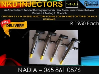 Citroën C3 diesel injectors for sale on exchange or recon