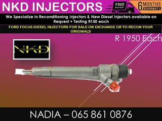 Ford Focus Diesel Injectors For Sale Or To Recon