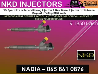 Mercedes Benz Sprinter Diesel Injectors For Sale On Exchange With 6 Months Warranty