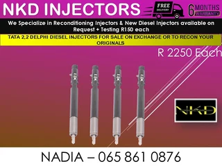 Tata 2.2 Diesel Injectors For Sale On Exchange Or To Recon