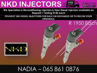 Peugeot 206 1.4l Hdi Diesel Injectors For Sale On Exchange