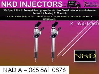 Volvo S40 Diesel Injectors For Sale On Exchange With 6 Months Warranty