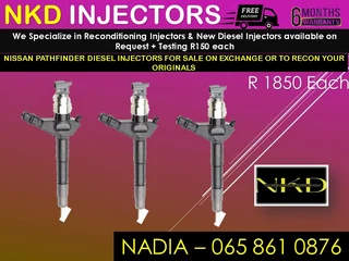 Nissan Pathfinder Yd25 Diesel Injectors For Sale On Exchange Or To Recon