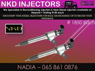Discovery Tdv8 Diesel Injectors For Sale On Exchange With 6 Months Warranty