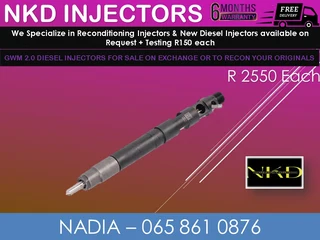 Gmw 2.0 Diesel Injectors For Sale On Exchange Or To Recon