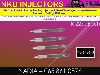 Tata Xenon 3l Diesel Injectors For Sale On Exchange Or To Recon