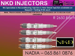 Man Truck Diesel Injectors For Sale Or To Recon