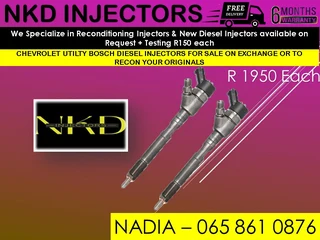 Chevrolet Utility Diesel Injectors For Sale On Exchange With 6 Months Warranty