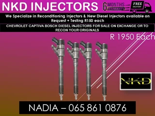 Chevrolet Captiva Diesel Injectors For Sale On Exchange