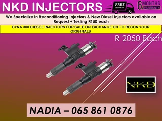 Dyna 300 Diesel Injectors For Sale On Exchange Or To Recon With Warranty