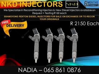 Ssangyong Rextron Diesel Injectors For Sale