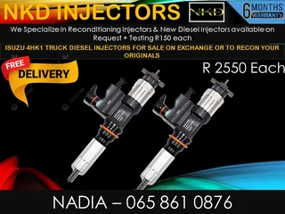 Isuzu 4hk1 Diesel Injectors For Sale On Exchange Or Recon