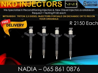 Mitsubshi Triton Diesel Injectors For Sale On Exchange Or To Recon