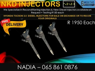 Hyundai Tucson Diesel Injectors For Sale We Recon With Warranty