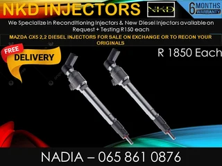 Mazda Cx5 Diesel Injectors For Sale On Exchange Or To Recon