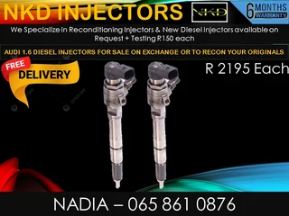 Audi 1.6 Diesel Injectors For Sale On Exchange Or To Recon