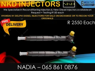 Hyundai H1 Delphi Diesel Injectors For Sale On Exchange