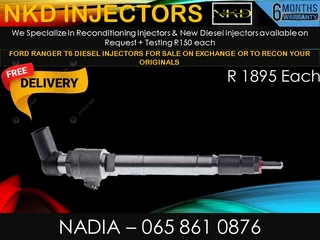 Ford Ranger T6 Diesel Injectors For Sale On Exchange Or To Recon