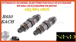 Hyundai H100 Diesel Injectors For Sale Or To Recon