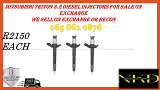 Mitsubishi Triton 3.2 Dieselinjectors For Sale On Exchange Or To Recon With Warranty