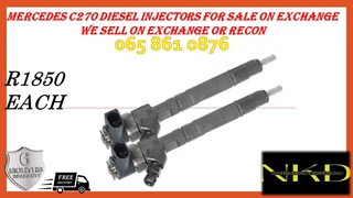 Mercedes C270 Diesel Injectors For Sale On Exchange Ro To Recon