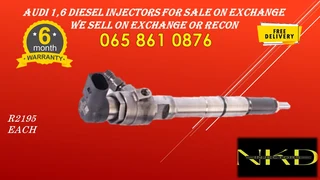 Audi 1.6 Diesel Injectors For Sale Or To Recon