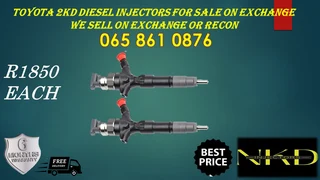 Toyota 2kd Diesel Injectors For Sale On Exchange