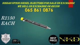 Nissan Np200 Diesel Injectors For Sale On Exchange Or To Recon