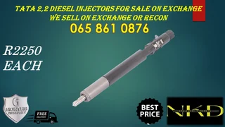 Tata 2.2 Diesel Injectors For Sale On Exchange Or To Recon