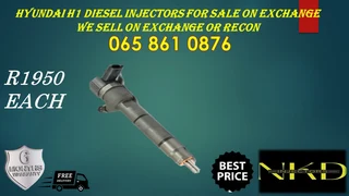 Hyundai H1 Diesel Injectors For Sale On Exchange
