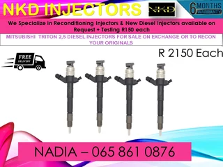 Mitsubishi Triton 2.5 Diesel Injectors For Sale On Exchange
