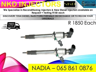 Discovery Tdv4 Diesel Injectors For Saleon Exchange Or To Recon