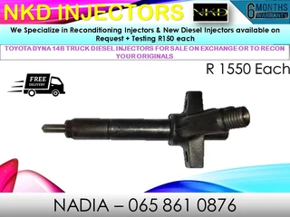 Toyota Dyna 14b Diesel Injectors For Sale On Exchange