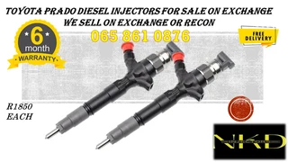 Toyota Prado Diesel Injectors For Sale On Exchange