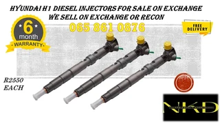 Hyundai H1 Diesel Injectors For Sale Or To Recon