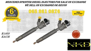 Mercedes Benz Sprinter Diesel Injectors For Sale On Exchange Or To Recon