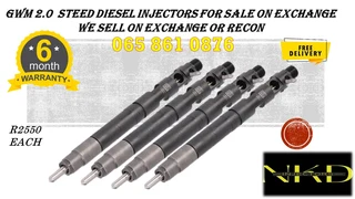 Gwm S.0 Steed Diesel Injectors For Sale On Exchange Or To Recon With Warranty