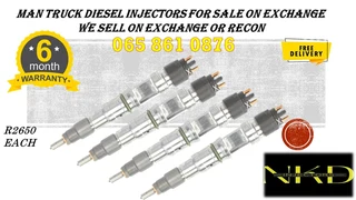 Man Truck Diesel Injectors For Sale Or To Recon