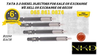 Tata 3.0 Diesel Injectors For Sale On Exchange Or To Recon