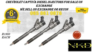 Chevrolet Captiva Diesel Injectors For Sale On Exchange