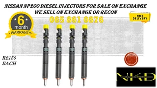 Nissan Np200 Diesel Injectors For Sale On Exchange Or To Recon