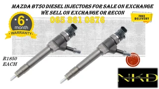 Mazda Bt50 Diesel Injectors For Sale On Exchange Or To Recon With Warranty