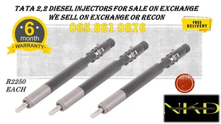 Tata 2.2 Diesel Injectors For Sale On Exchange Or To Recon